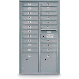 United Visual Products 4C Horizontal Mailbox N1029415 56-1/2