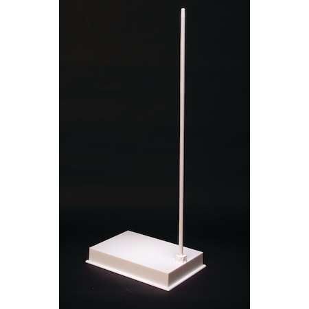 Support Stand W/Rod, Plastic, 6