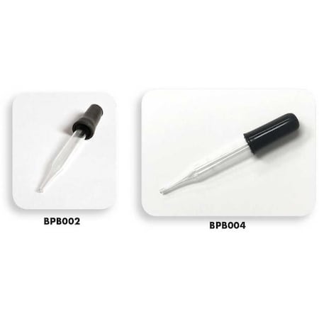 Glass Eye Droppers, 4 mL, PK 12 MPN:BPB004-PK/12