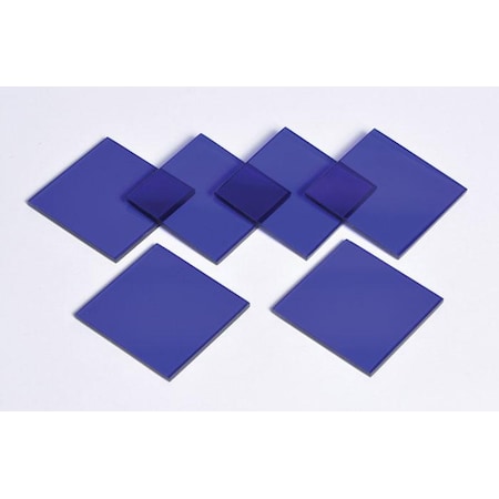 Cobalt Glass Plate, 2