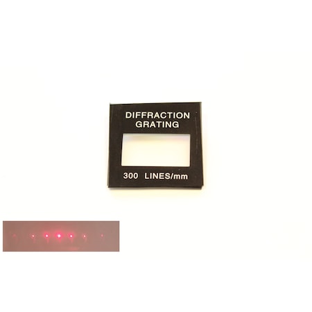 Diffraction Grating, 300 Lines Per Mm MPN:DFG300