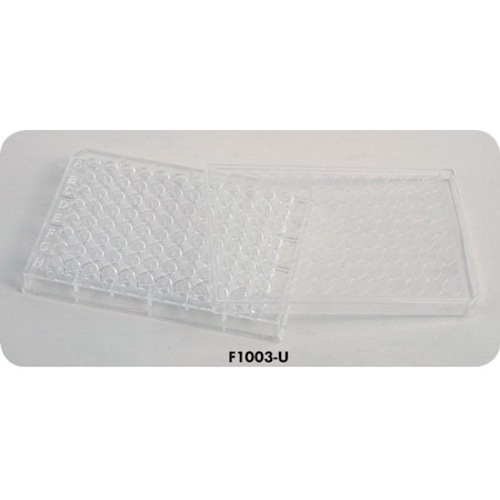 Well Plate, Clear Plastic, 96 Well, PK 10 MPN:F1003-U