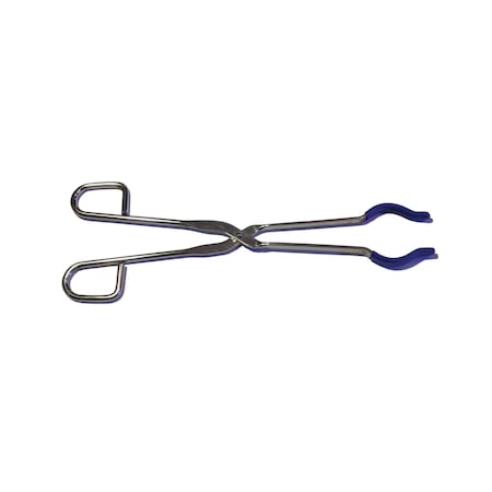 Flask Tongs, Stainless, With Silicone Coa MPN:FTSS04