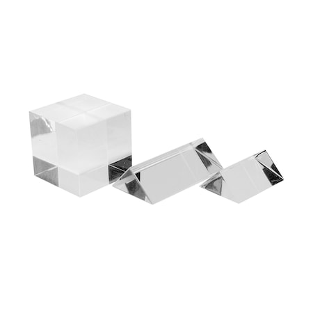 Acrylic Prism, 75Mm X 25Mm X 35Mm MPN:PAR075