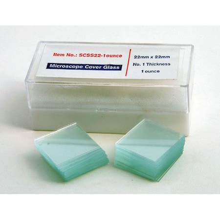 Glass Coverslips, 22Mm X 22Mm, 1Oz., #1 MPN:SCSS22-1OZ