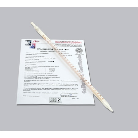Pipettes, Mohr, Class A, Individual, PK 5 MPN:PM7058-I