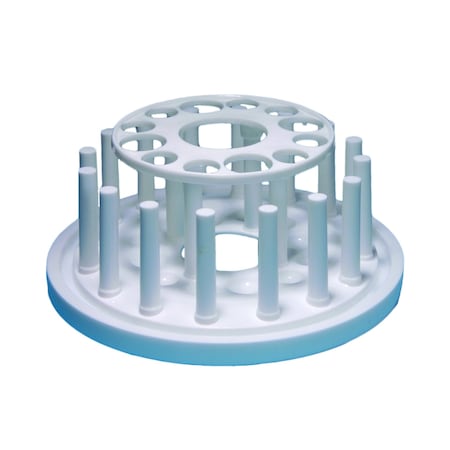 Plastic Test Tube Rack, Round, 12-Tube MPN:77704