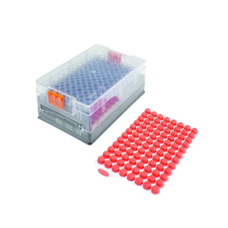 Push Caps 1mL, 2D Tubes, PK960 MPN:UNSLT002-2D-PC-PK10