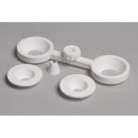 Funnel Holder, Double, Pp, PK 6 MPN:45106