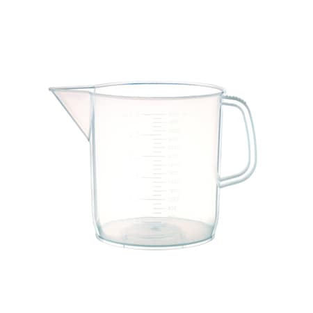 Beakers With Handle, Short Form, Pp, PK 6, 3000 mL / 6 PK MPN:81124