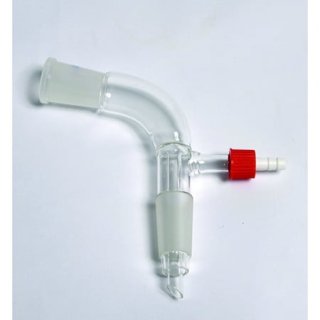 Vacuum Adapter, Bent, 24/40 Joint MPN:ADV160-24