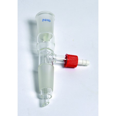 Vacuum Adapter, Straight, 24/40 Joint MPN:ADVS01-24