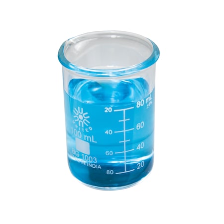 Beakers, Low Form, Heavy Duty, 100, PK 12, 100 mL / 12 PK MPN:BG1003-100