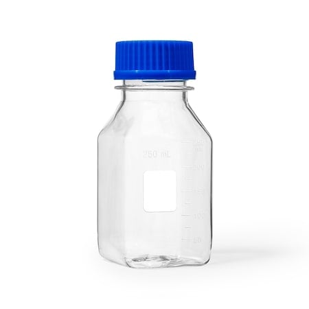 Media / Storage Bottle, Square, Pc, PK 24 MPN:BMPC250