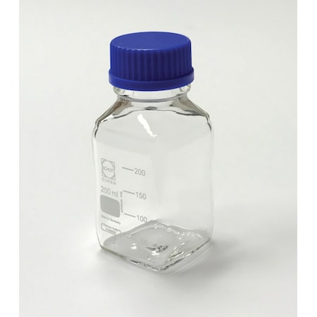 Media/Storage Bottles, Square, 500, PK 10 MPN:BMS0500