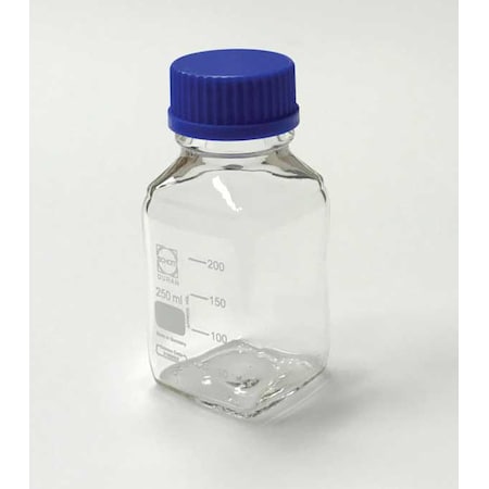 Media/Storage Bottles, Square, 100, PK 10 MPN:BMS1000