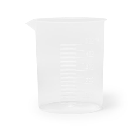 Beakers, Griffin Style, Polypropyle, PK 4, 500 mL / 4 PK MPN:BP0500