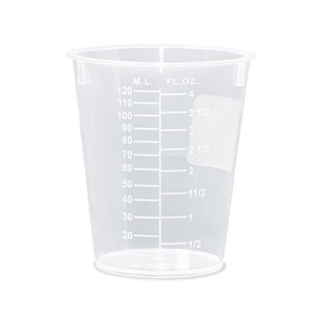 Stackable Beakers, Polypropylene (, PK 25, 120 mL / 25 PK MPN:BST120-PK/25