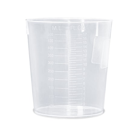 Stackable Beakers, Polypropylene (, PK 25, 500 mL / 25 PK MPN:BST500-PK/25