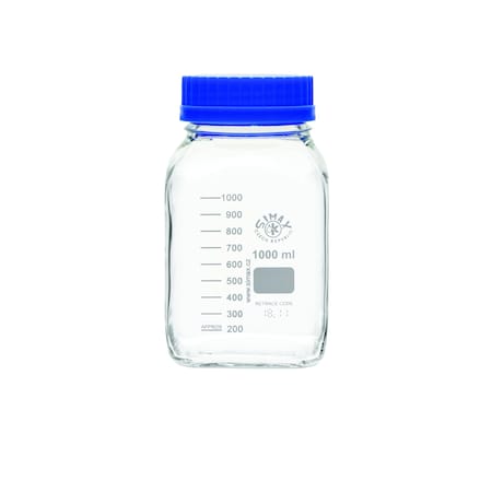 Media/Storage Bottles, Wide Mouth, PK 10 MPN:BSWM1000