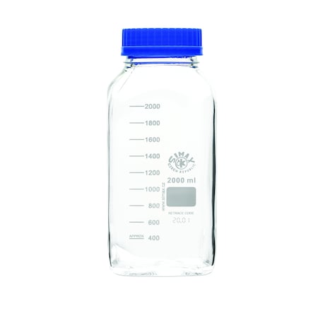 Media/Storage Bottles, Wide Mouth, PK 6 MPN:BSWM2000