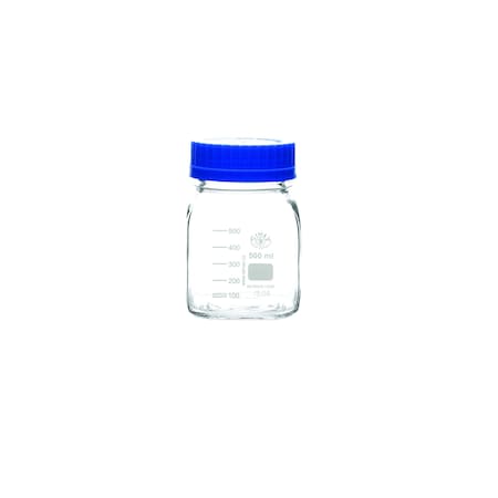 Media/Storage Bottles, Wide Mouth, PK 10 MPN:BSWM500