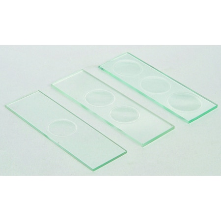 Concavity Slides, Glass, 3 Concavities, MPN:CS3X13-PK/12