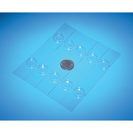 Plastic Well Slides, Sheet Of 10 Slides MPN:CSPL10