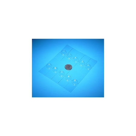 Plastic Well Slides, 0, PK 10 MPN:CSPL10