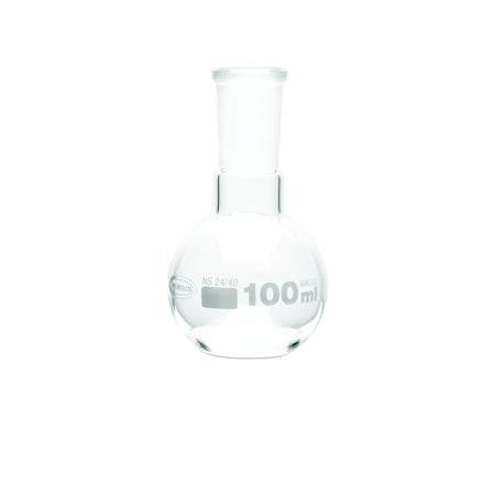 Boiling Flask, Flat Bottom, Ground, PK 6 MPN:FFB058-100