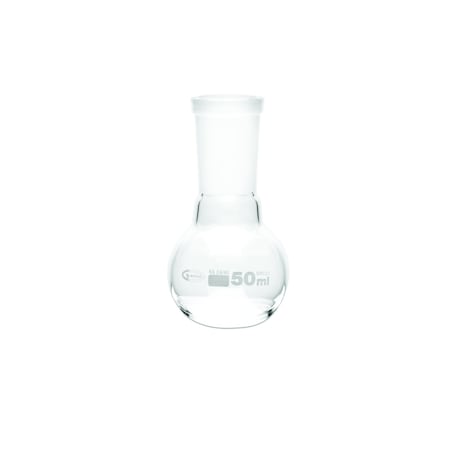 Boiling Flask, Flat Bottom, Ground, PK 6 MPN:FFB058-50