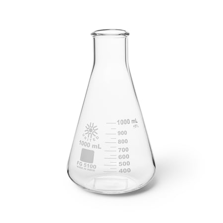 Erlenmeyer Flask, Wide Mouth, Boros, PK 6 MPN:FG5100-1000