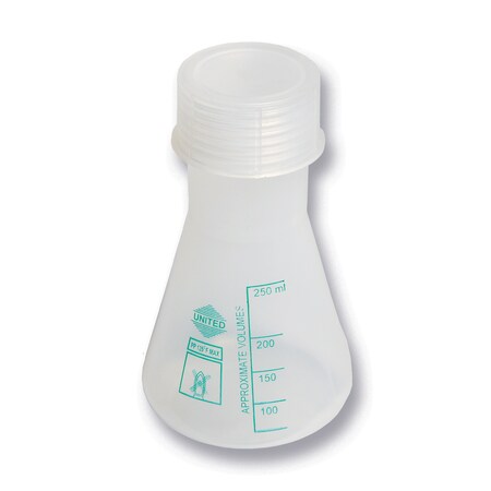 Wide-Mouth Erlenmeyer Flask, Pp, 5, PK 12 MPN:FP0500