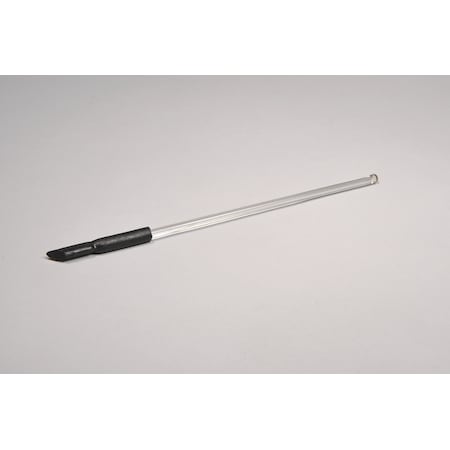 Glass Stirring Rod W/ Rubber Polic, PK 12 MPN:GRPL12