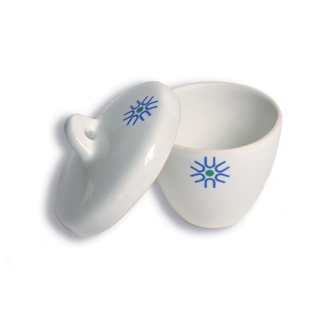 Porcelain Crucible, Tall Form, With, PK 6 MPN:JCT025