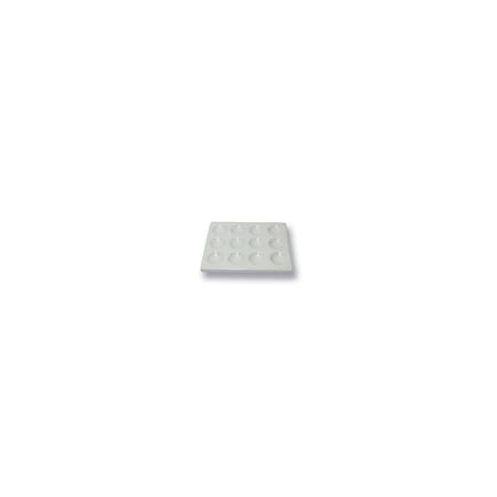 Porcelain Spot Plate, 90X29 mm 3-Well MPN:JSC003