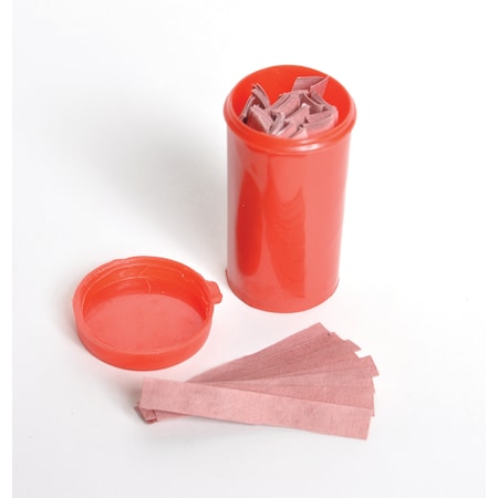 Red Litmus Paper, Vial/100 Strips MPN:LPR100
