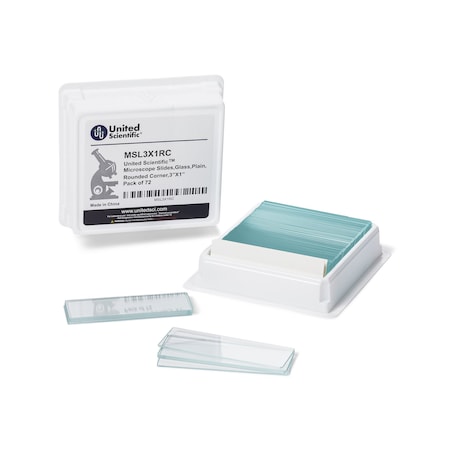 Slides, Glass, Plain, Rounded MPN:MSL3X1RC