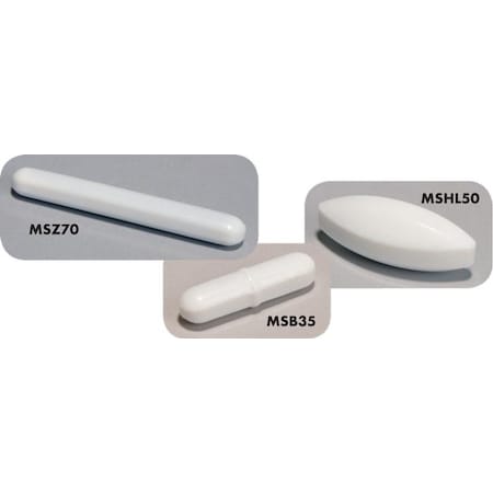 Stir Bars, Without Pivot Ring, (Polygon) MPN:MSZ12
