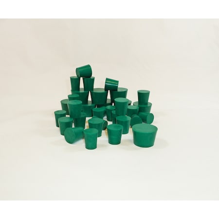 Neoprene Stoppers, Solid, #1, PK 57 MPN:NST1-S