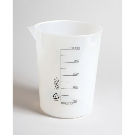Beakers, Printed Graduations, Pp, PK 12, 100 mL / 12 PK MPN:P50602