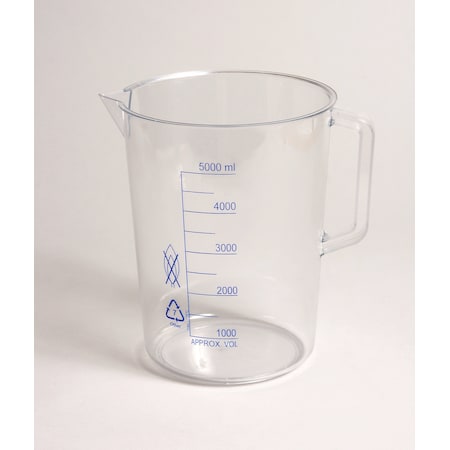 Beakers W/Handle, Printed Graduatio, PK 6, 250 mL / 6 PK MPN:P50903