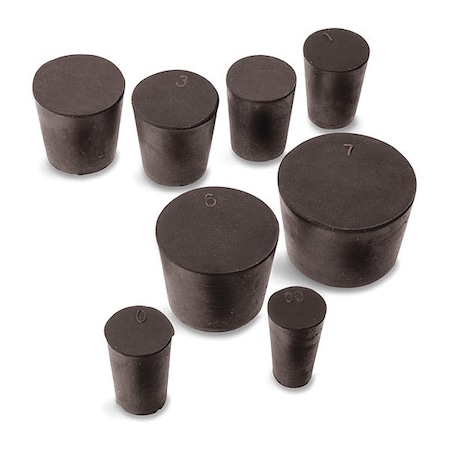 Rubber Stoppers, Solid, No. 14 MPN:RST14-S