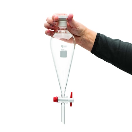 Separatory Funnel, Glass, 250Ml, PK 2 MPN:SF149-250