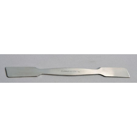 Spatula, Stainless Steel, Both End, PK 10 MPN:SSSS06