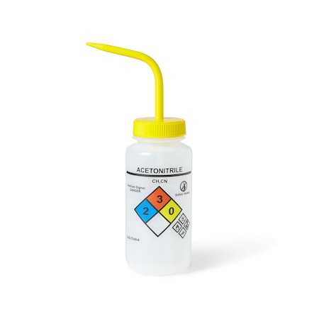 Wash Bottle, Plastic, Colorless, PK6 MPN:UN370060
