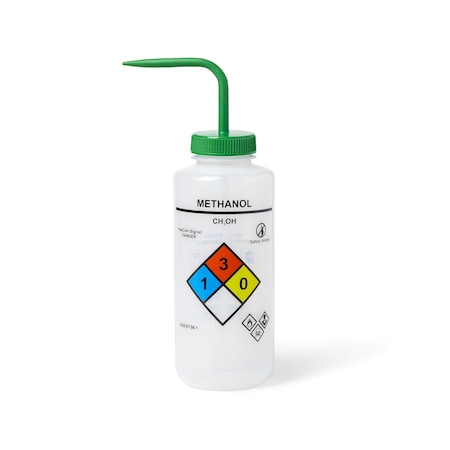 Wash Bottle, Plastic, Colorless, PK4 MPN:UN370073