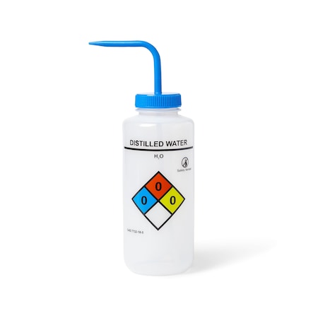 Wash Bottle, Plastic, Colorless, PK4 MPN:UN370074