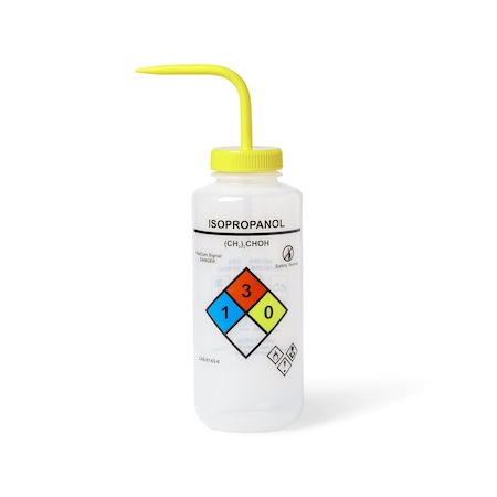 Wash Bottle, Plastic, Colorless, PK4 MPN:UN370077