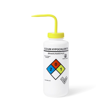Wash Bottle, Plastic, Colorless, PK4 MPN:UN370079